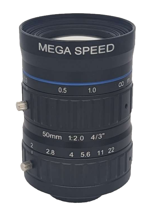 mega speed 50 mm lens